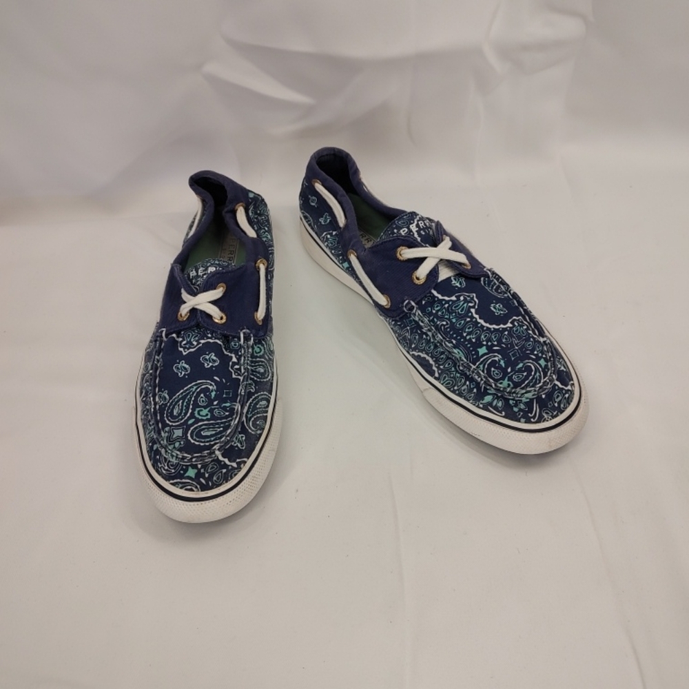 Sperry "Blue Paisley" Men's Size 9 K1461683